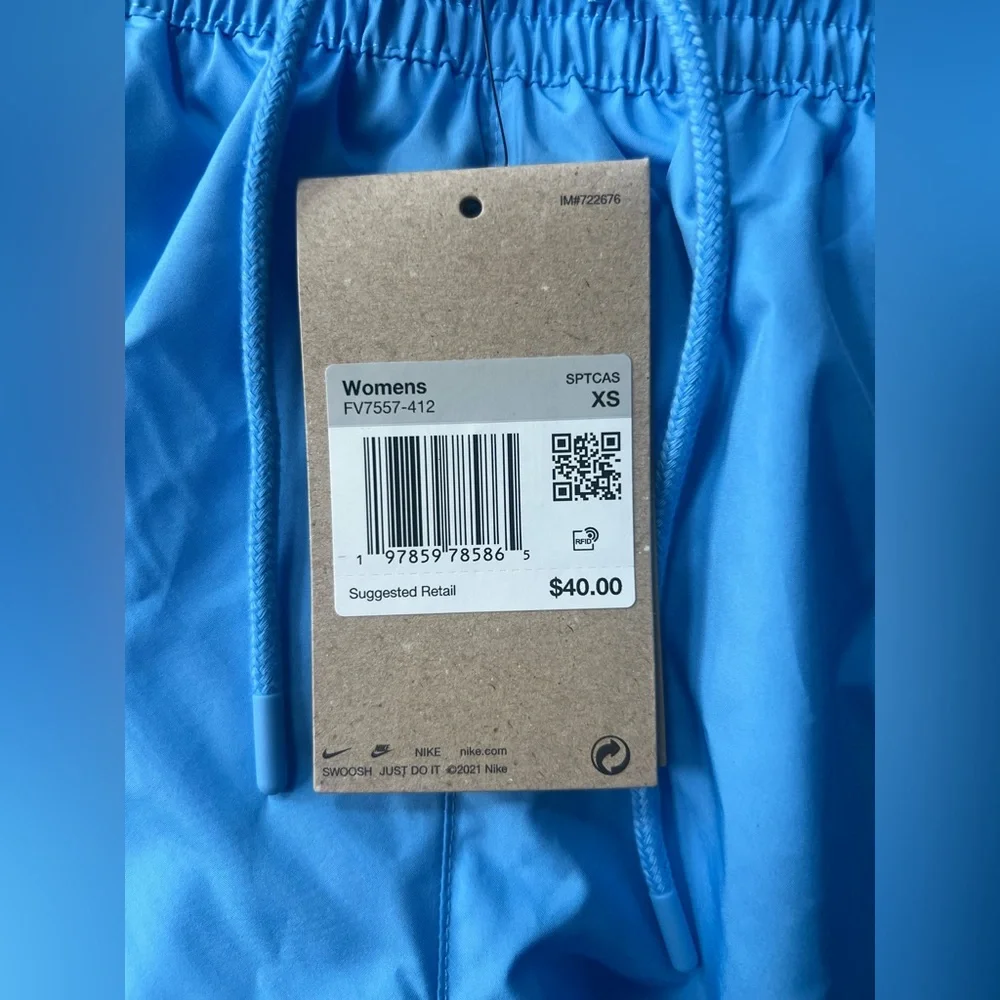 Nike Bright Blue Sports Shorts